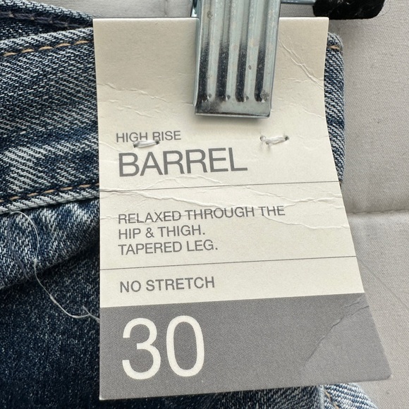 GAP Unisex denim Patchwork barrel Jeans - Picture 4 of 4